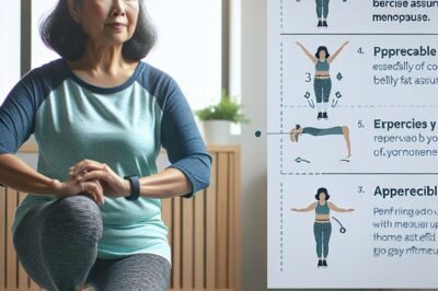 Natural Treatment of Menopause Belly— the Best Exercise to Do